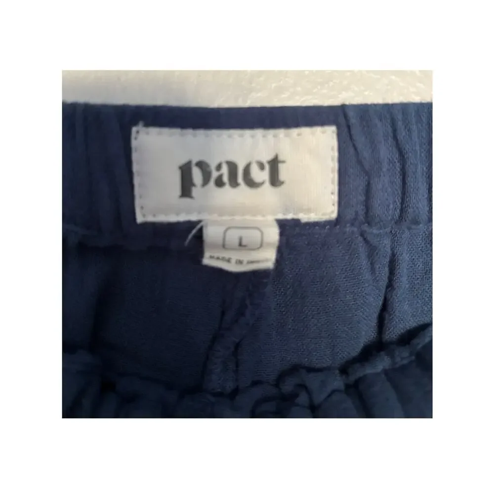 Pact Coastal Double Gauze Tapered Pull-On Pant - Picture 2 of 3